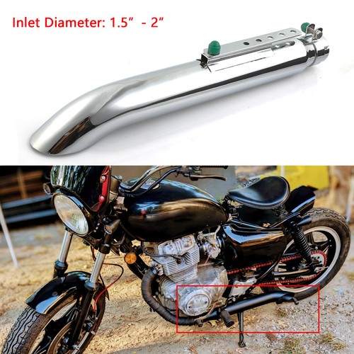 Slip exhaust muffler - 20", slip-on
