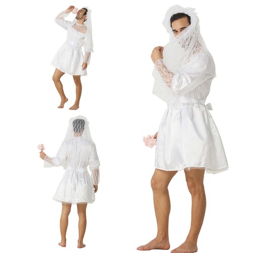 Mens bride drag - bride,