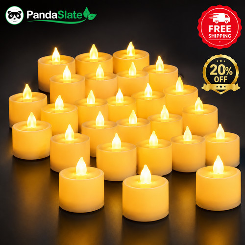 Led tea lights candles - tea,