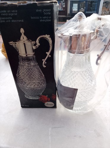 Sheraton claret jug glass - ,