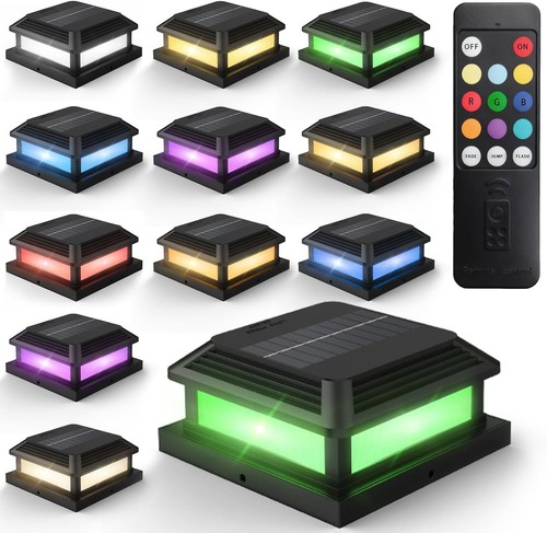 4x4 rgb solar post - solar,