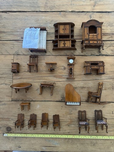Selection dark wood - dark, vintage