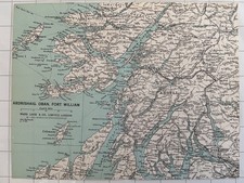ARDRISHAIG, OBAN, FORT WILLIAM