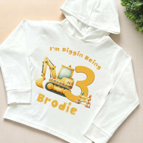 Personalised birthday hooded - personalised,