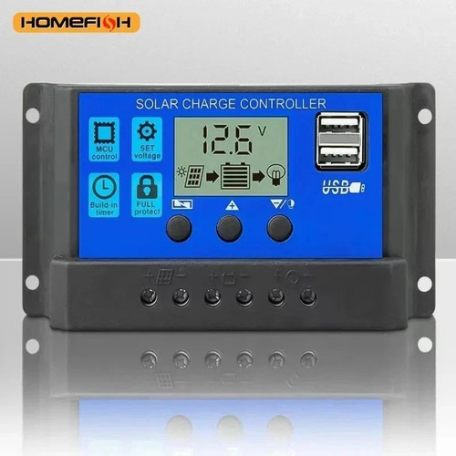 30a pwm solar panel - panel, regulator