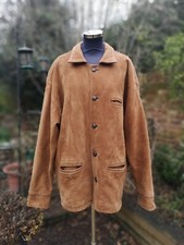 JJ WILLIAMS VINTAGE FUNKY STYLISH UBER COOL TAN  SOFT LEATHER JACKET SIZE L
