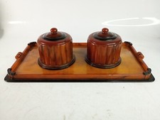 2x VINTAGE ART DECO BAKELITE