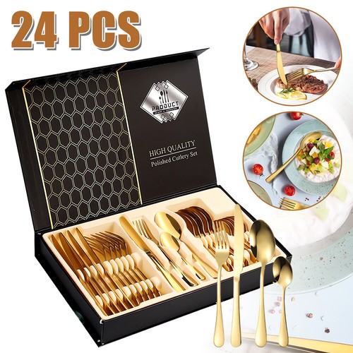 Pcs dinner set stainless - 24,