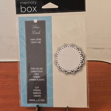 Memory Box Lace Circle Steel