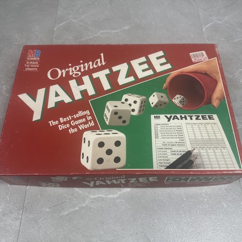 Original yahtzee board - original,