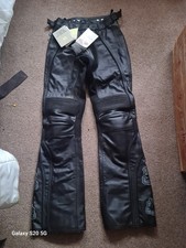 Motorcycle Leather Trousers Ladies XS
