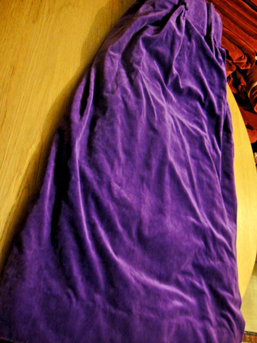 Cotton velvet lined - cotton, curtain