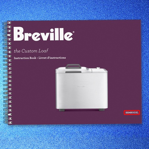 Breville bbm800xl bread maker - bread,