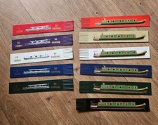 Vintage Leather Bookmarks, all Barge Themed, Various Colours, Sold Individually.