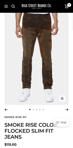 Men brown smoke - men's, rise