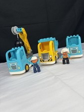 Lego Duplo Wrecking Ball Demolition construction vehicle Bundle Builder  