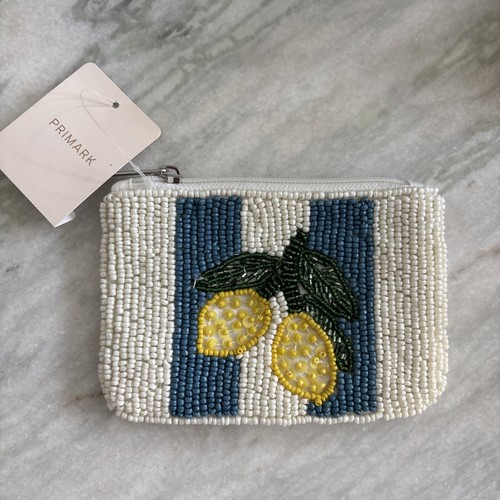 Lemon beaded adorable coin - lemon,
