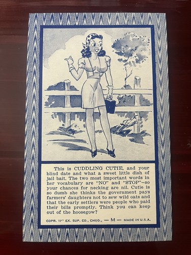 1941 blind date fortune teller - date,
