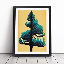 Pine Tree Art Deco Style