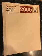 ROVER 2000 2000SC 2000TC