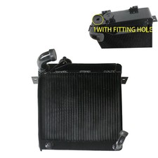 Aluminum Radiator FOR MG TF 1953-1955 1.3L 1.5L With Top Fitting Hole