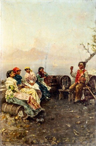Antique early 20c - 20c, oil