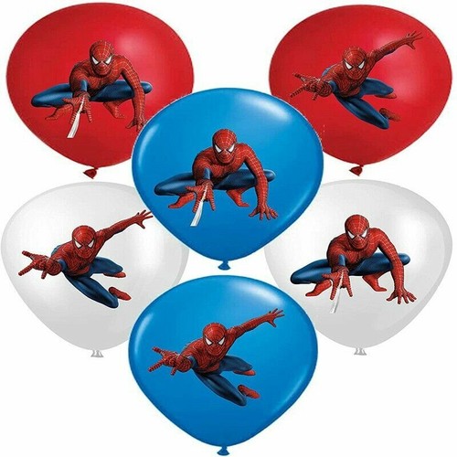 12pcs spiderman latex - 12",