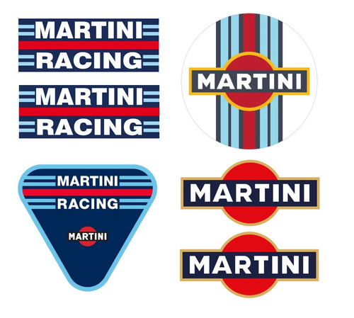 Rally stickers martini xl - rally,