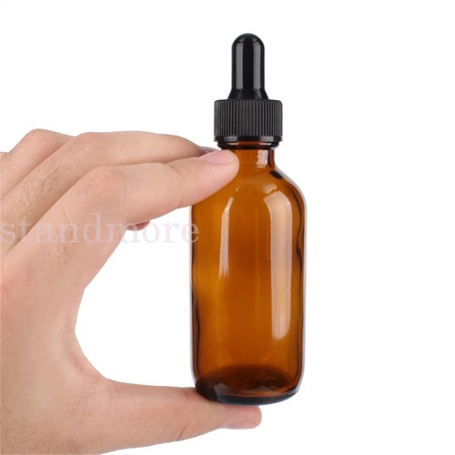 10pcs amber glass bottle - glass,