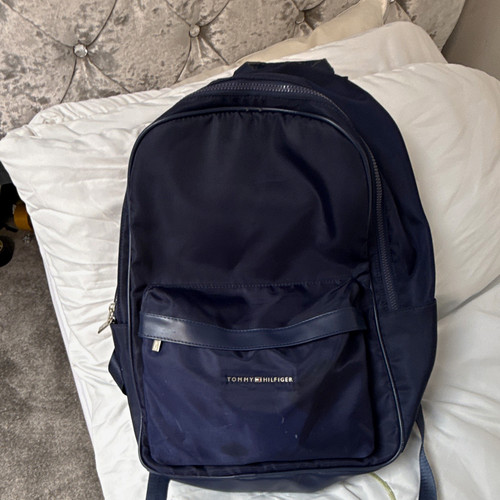 Tommy hilfiger navy polyester - hilfiger,