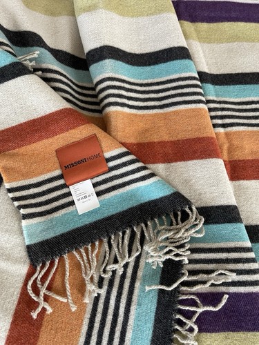 Missoni home wool blanket - wool,