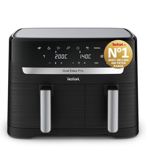 Tefal easy fry dual zone - dual, 8.3l