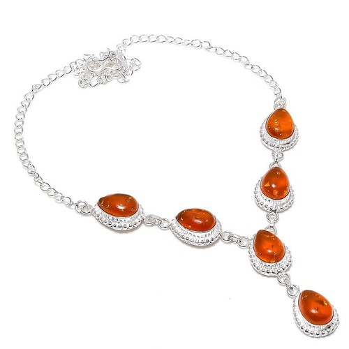 Baltic amber gemstone - baltic, 925