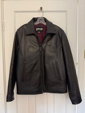 mens used schott leather jackets