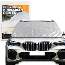 Heavy Duty Car Windscreen Cover Ice Frost Snow Windshield Protector Sun Shade UK