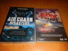 AIR CRASH DISASTERS / TERROR IN THE SKIES. 7 DISCS. 2014. DVD