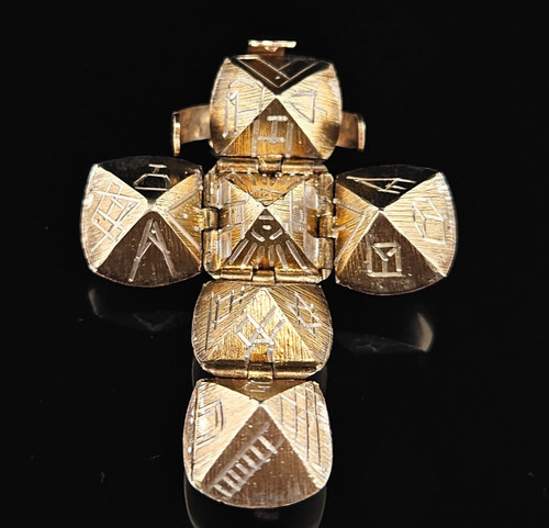 Gold silver masonic orb ball - silver,