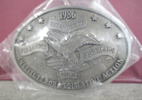 New vintage brass 1986 nra - brass,