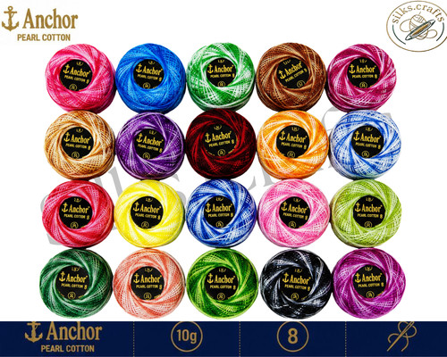 Anchor crochet balls - x,