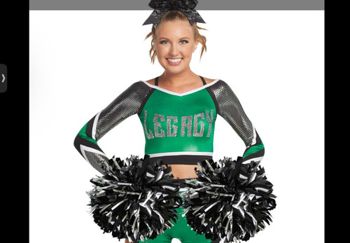 Majorette cheerleader pom - majorette,