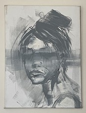 Original A3 Abstract Portrait