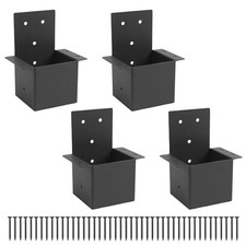 Metal Post Connectors for Building Sturdy For gazebos and Outdoor Structures