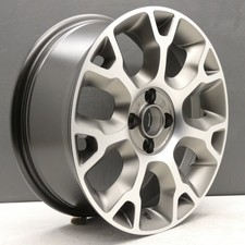 FIAT 500 16" ALLOY WHEEL RIM 6.5J ET35 DIAMOND CUT OEM 51940830 GENUINE X1