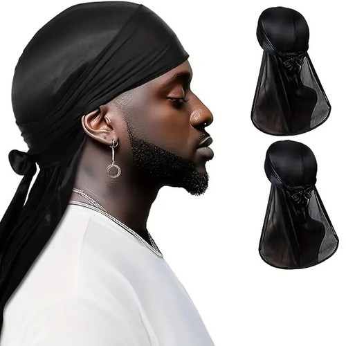 Unisex silky long tail - unisex, durag