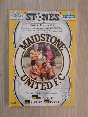 Maidstone united first - maidstone, (first