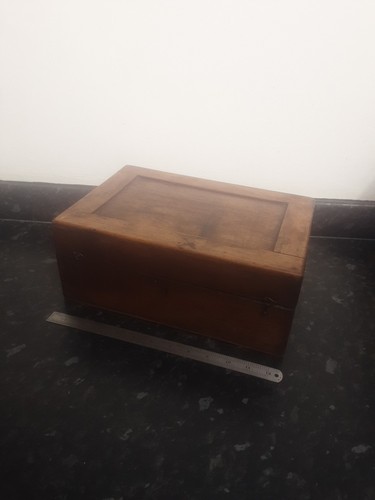 Wooden watchmakers lathe box - wooden,