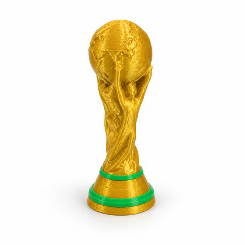 Printed world cup trophy - printed,