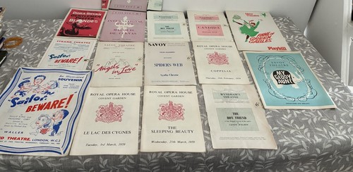Vintage 1950s london theatre - 1950s,