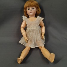 Antique Doll With Porcelain