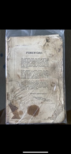 Velocette instruction book - -,